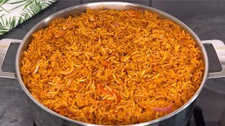 How to Make The Perfect Smokey Nigerian Party Jollof Rice!