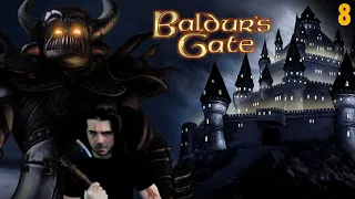 Baldur's Gate 1 Return to an Amazing Classic RPG Pt 8 (Half-Orc Fighter)