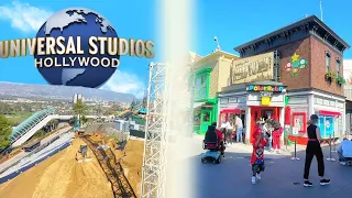 Current State of Universal Studios Hollywood - New Coaster Progress and Wizarding World Updates!
