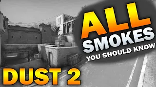 **OLD** ALL SMOKES you should know on DUST 2 | CSGO
