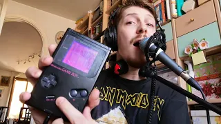 Lose Yourself to Dance (Daft Punk) but the talkbox part is made with a Game Boy and the Electrospit