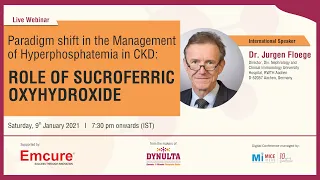 Part 3 - Role of Sucroferric Oxyhydroxide - Professor Jürgen Floege