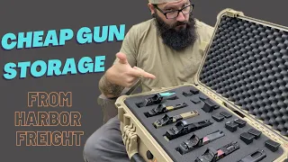 A Gun Case From Harbor Freight! Budget Friendly and Effective