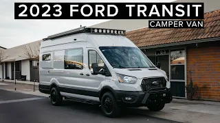 2023 Ford Transit | Trail Ready Camper Conversion Van 148 Extended