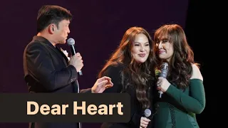 KC Concepcion with Gabby Concepcion and Sharon Cuneta at DEAR HEART Concert