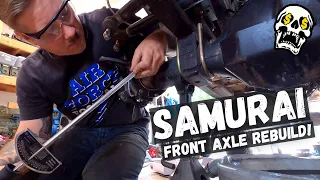 Samurai Front Axle Rebuild | Quick & Easy!