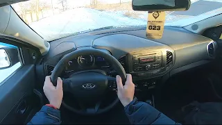 2016 LADA XRAY POV TEST DRIVE | ТЕСТ ДРАЙВ ОТ ПЕРВОГО ЛИЦА