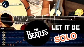 Como tocar Let it Be SOLO Guitarra Acustica (HD) Tutorial The Beatles