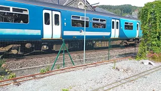 150250+180250 Arriva Wales at Betws Y Coed heading to Llandudno Junction on Platform 1