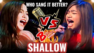 SHALLOW - Roberta Battaglia VS. Angelica Hale | Who sang it better?