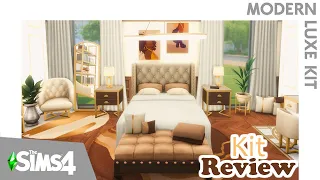 IN DEPTH review of the new MODERN LUXE kit | Sims 4 Kit Review