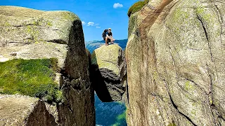 Wanderung Kjerag & Übernachtung Preikestolen // Fjordnorwegen