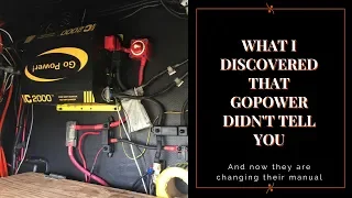 The whole truth about Go Power inverter/chargers.