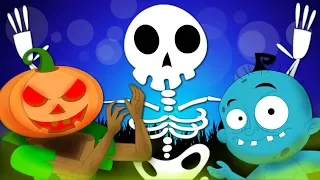 You Can't Run It's Halloween Night | Scary Nursery Rhymes For Kids | Halloween Songs For Children