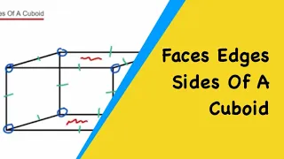 How To Work Out Sides, Vertices, Faces Of A Cuboid (Egdes, Corners, Surfaces).