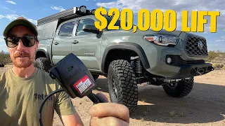 Tacoma with crazy ground clearance still has pedal lag. Let's fix it.