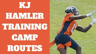 KJ Hamler Training Camp Route Running Breakdown