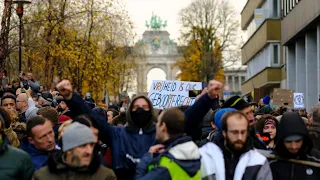 Thousands in Europe protest COVID-19 restrictions as case numbers rise