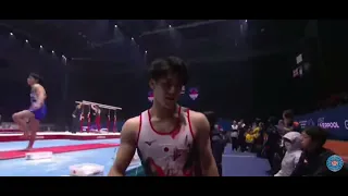 Japan's Hashimoto Daiki Men's All Around Finals- Vault Perfection