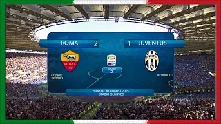 Serie A 2015-16, g02, AS Roma - Juventus (RW)