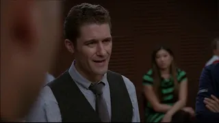 Glee - Kurt Tells New Directions About Blaine's Injuries To His Eye 3x11