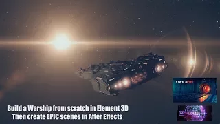 After Effects // Element 3D - Create an Scifi scene in After Effects Part 1