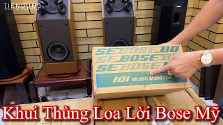 Khui loa lời Bose hàng bãi Mỹ xịn, hỗ trợ nghe nhạc và hát karaoke | Tiến Dũng audio Sài Gòn