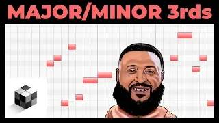 Major/Minor 3rds - Music Theory from DJ Khaled "No Brainer"