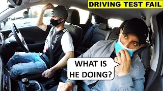 Learner Driver Just Doesn't Listen! DRIVING TEST FAIL
