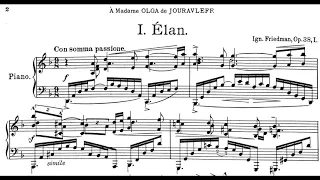 Ignaz Friedman - Impressions, Op.38b
