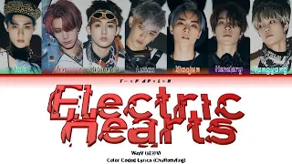 Electric Hearts - WayV (威神V) Color Coded Lyrics