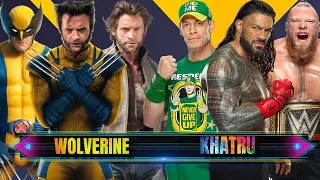 Team Wolverine vs Team Khatru In WWE 2K23