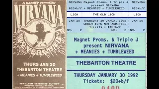 [Audio] Nirvana Live at Thebarton Theatre, Adelaide, Australia. (January 30, 1992)