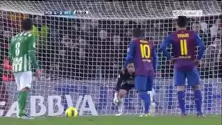 Lionel Messi Goal (4-2) vs Real Betis (Home) (La Liga) 11-12 HD 720p