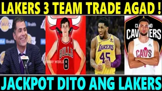 BREAKING: Lakers JACKPOT ng "3 TEAM TRADE" Agad! REAVES MITCHELL TRADE DAPAT GAWIN