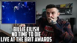 Billie Eilish - No Time To Die (Live at Brit Awards) - Reaction