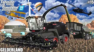 Chopping and Baling MAIZE SILAGE│Gelderland│FS 22│15