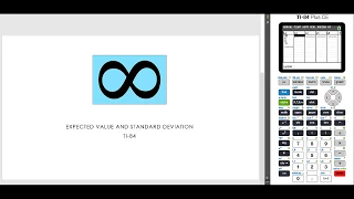 Chapter 14 Expected Value and SD Using Your TI-84