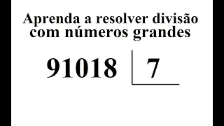 Divisão com números grandes