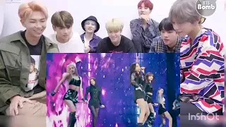 BTS Reaction BLACKPINK -'Don't Know What To Do' Live