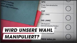 So gefährdet ist die Bundestagswahl WIRKLICH