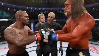 Mike Tyson vs. Orange Bigfoot - EA Sports UFC 2