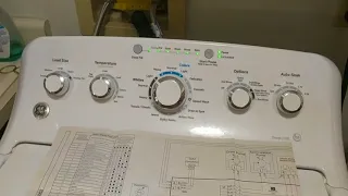 Fixing Unbalanced Load on GE washer - Washer Not Draining Water or Spinning | Model GTW460ASJ5WW
