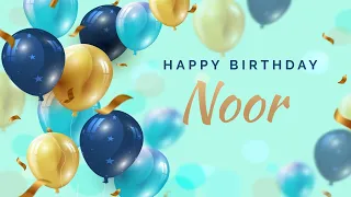 Noor Happy Birthday | Birthday Songs with name | Birthday Reel |Janamdin | Janmdin | #Ad4beloved