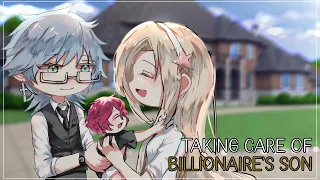 Taking Care Of Billionaire's Son || GLMM || Gacha Life Mini Movie