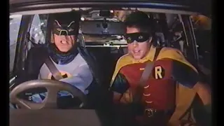 Metro car advert Batman And robin 1985 (OLD Adverts)