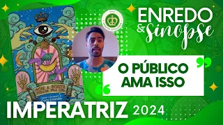 'Mas os jurados implicam' ENREDO & SINOPSE Imperatriz 2024