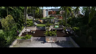 Presentation of the Tropical Mansion 3D Environment for Daz Studio.