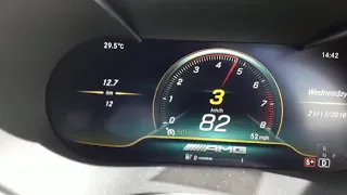 Mercedes Benz C43 AMG 0-200 km/h