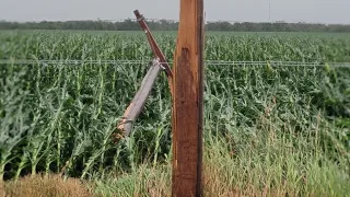 6-29-23 LaHarpe Illinois Derecho Tornado Warned Winds 100 MPH Plus